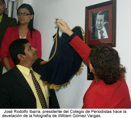 José Rodolfo Ibarra, presidente del Colegio de Periodistas